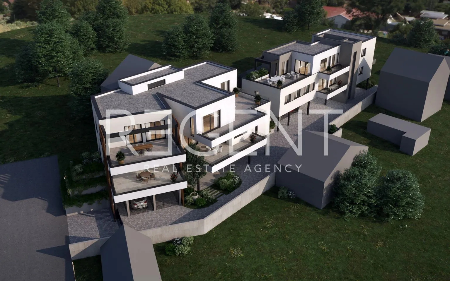 zagreb, šestine – luksuzan dvosoban stan u urbanoj vili 88 m2 - slika 3