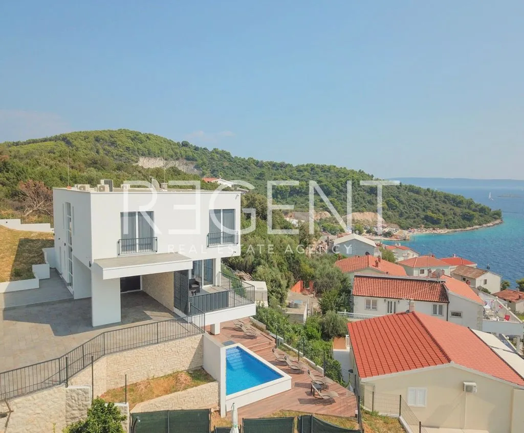 trogir, čiovo – prekrasna vila s pogledom na more - slika 4