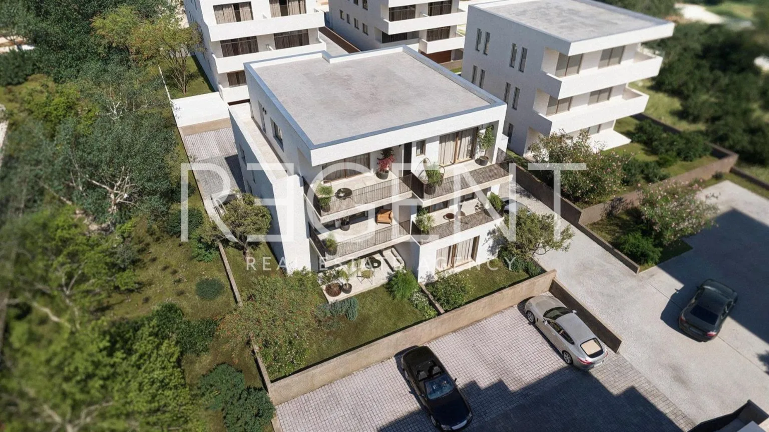 stan 60,33 m², kaštel štafilić — 3s, novogradnja, prvi red do mora - slika 5