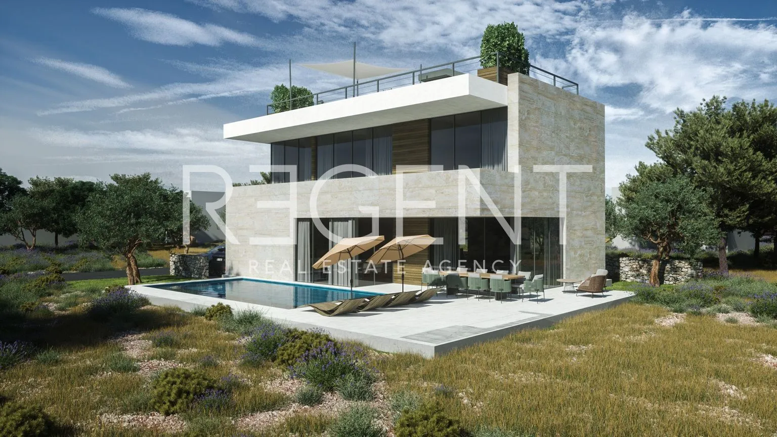 sukošan – luksuzna moderna vila s bazenom 411 m2 - slika 7