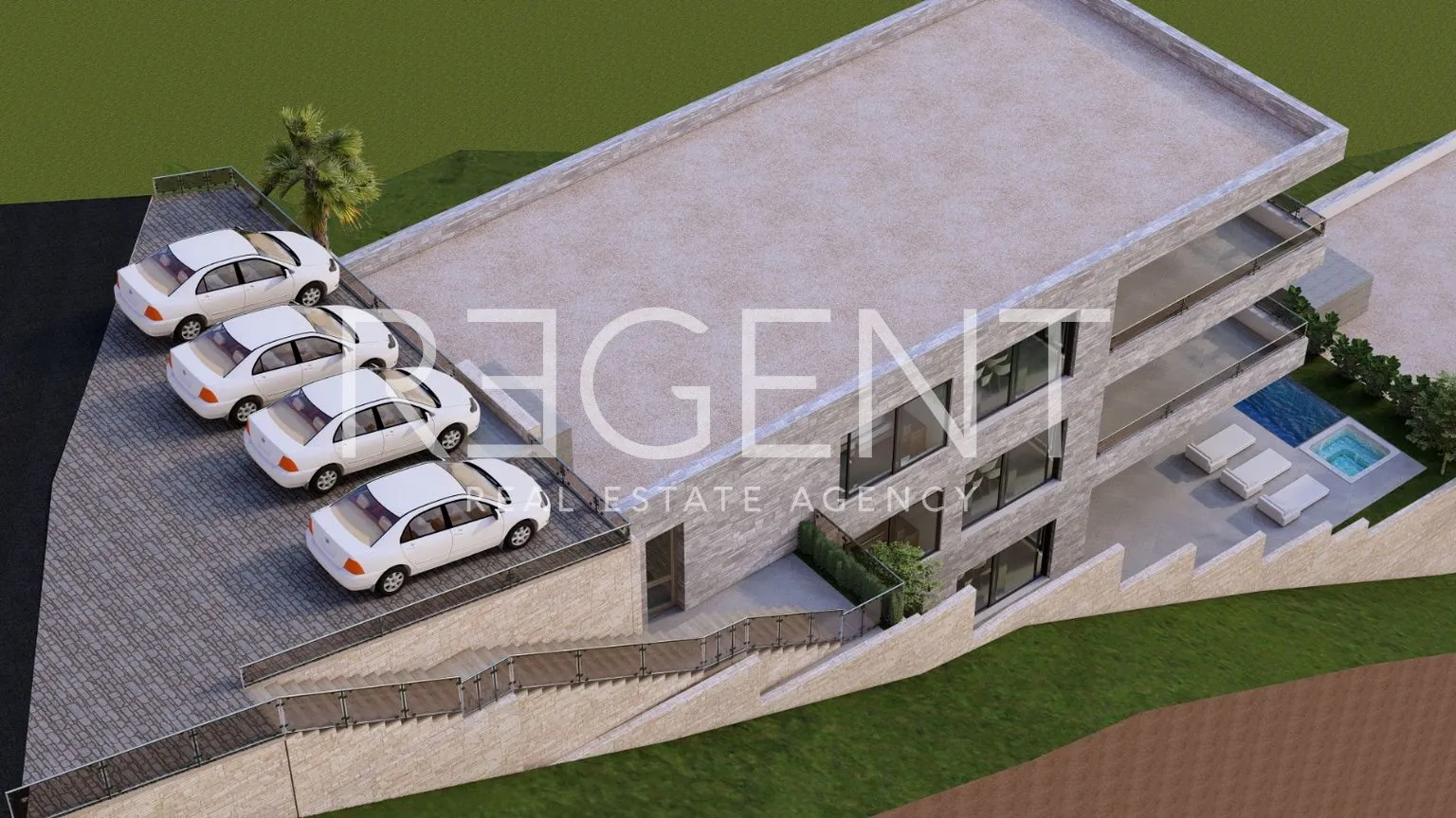 brela - građevinsko zemljište sa projektom - slika 16