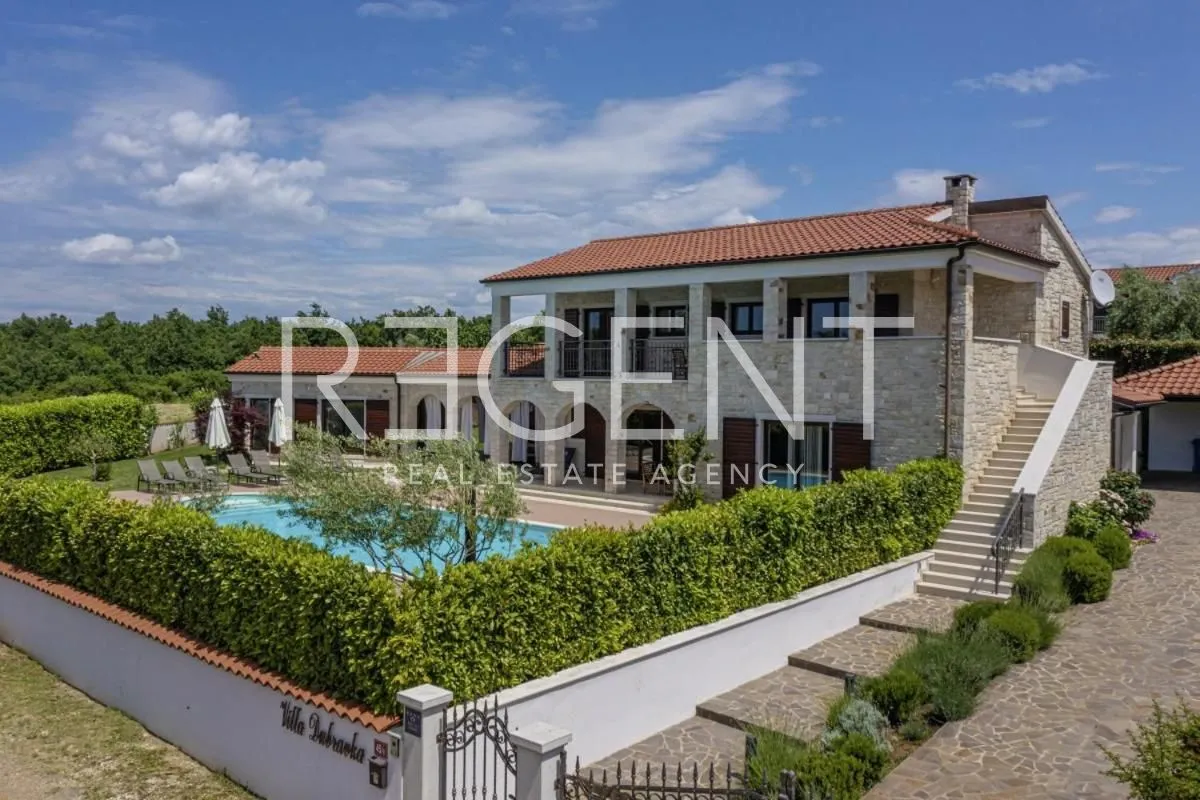 istra, sveti lovreč - autentična kamena vila 280 m2 - slika 15