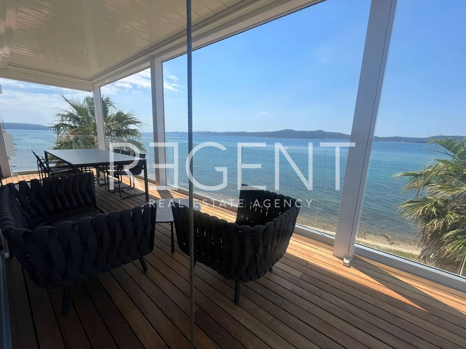 zadar, sukošan - luksuzan penthouse prvi red do mora - slika 24