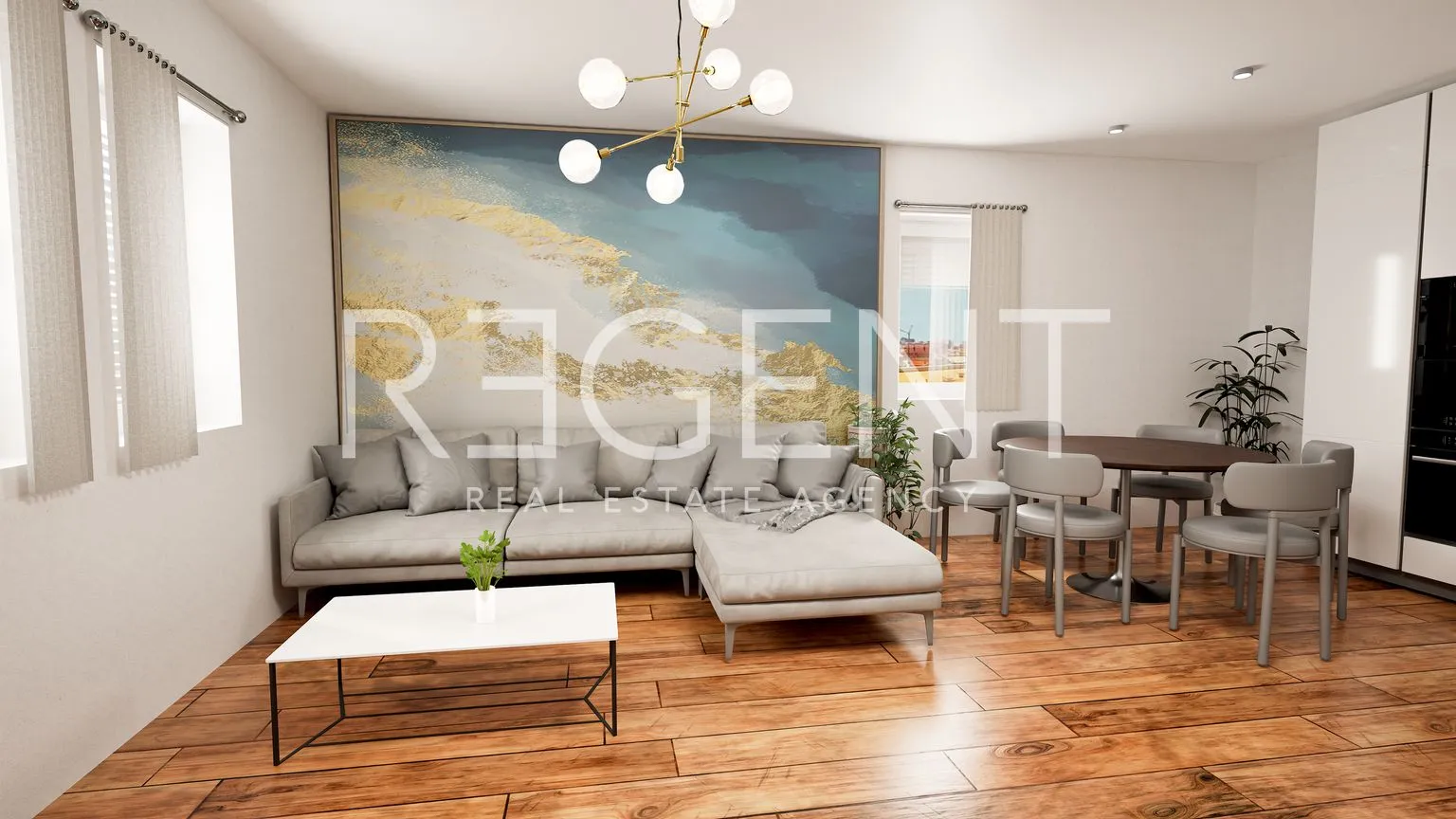 makarska, zelenka - dvoetažni penthouse u novogradnji s garažom - slika 3