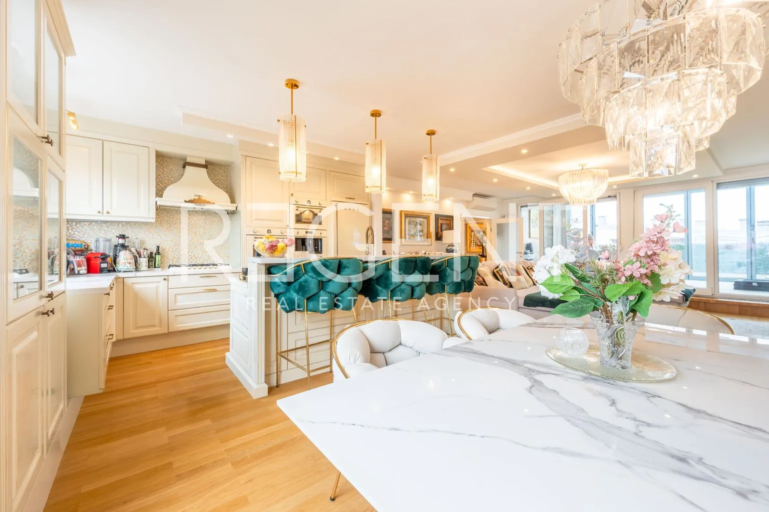 zagreb, vrbani iii - luksuzan penthouse prvi red do jezera - slika 6