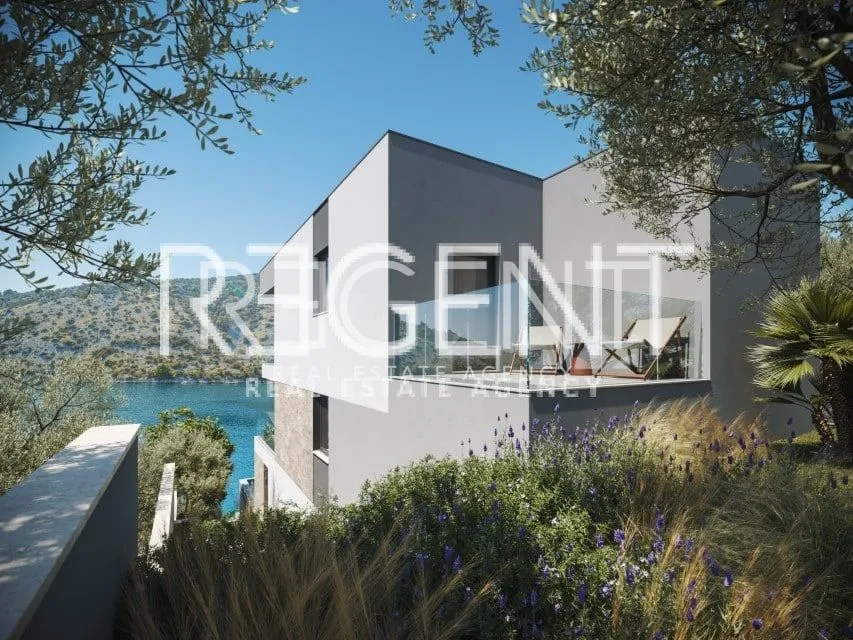 marina, vinišće - zemljište s projektom za gradnju vile i ishodovanom građevinskom dozvolom, 605 m2 - slika 5