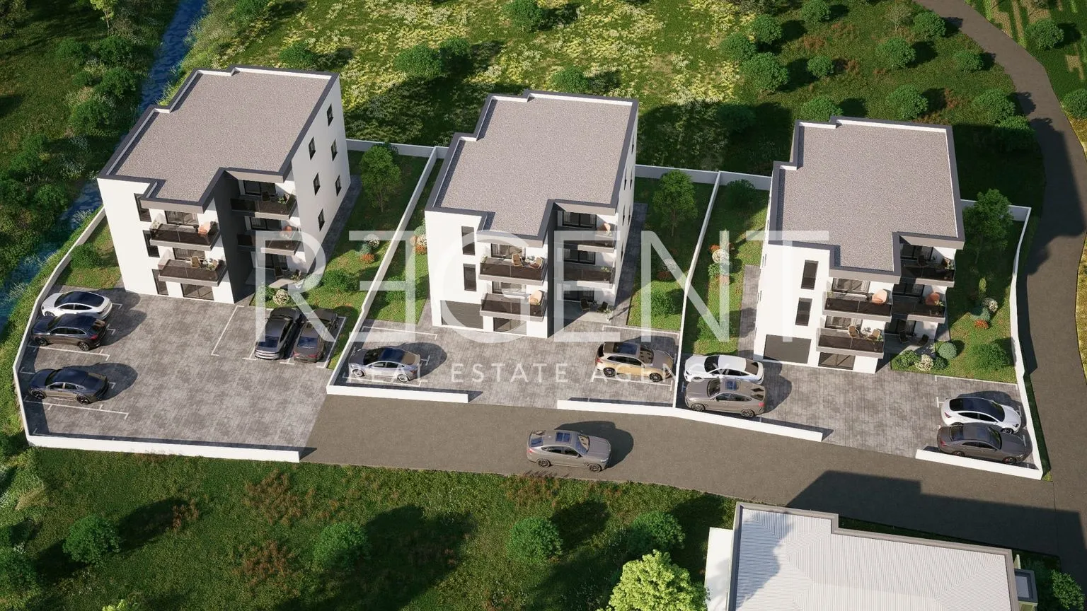 kaštela, kaštel lukšić - dvosoban apartman u prizemlju novogradnje - slika 8