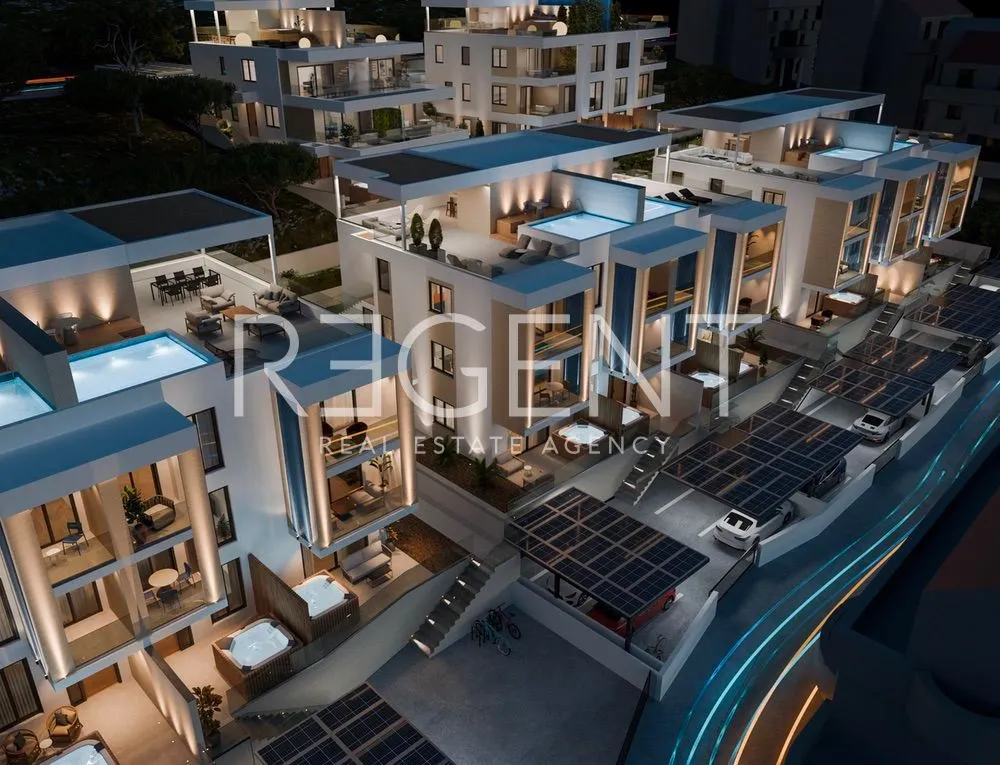 trogir, čiovo - penthouse u luksuznom apartmanskom naselju u blizini mora 163 m2 - slika 12