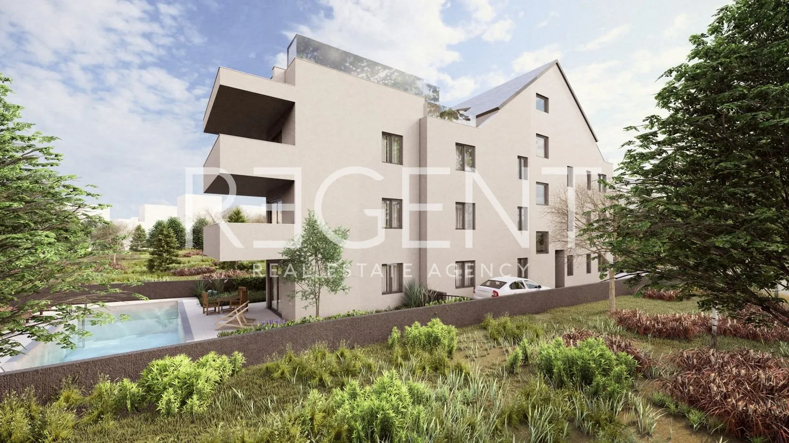šibenik, rogoznica - penthouse s privatnim bazenom na terasi 92 m2 - slika 5