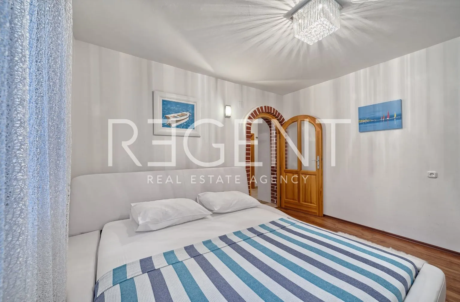 rogoznica, ražanj - kamena villa s bazenom i pogledom na more - slika 5