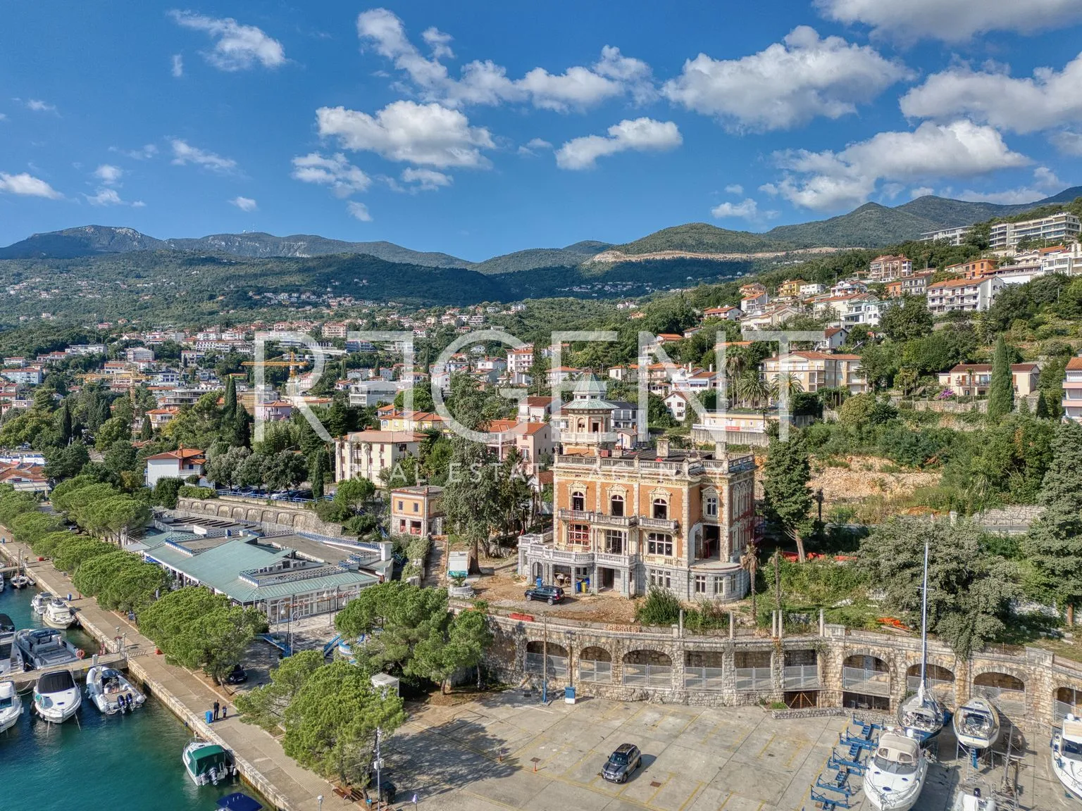 ičići, opatijska rivijera – povijesna vila s pogledom na more - slika 3