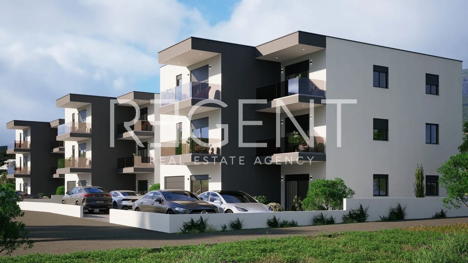 kaštela, kaštel lukšić - dvosoban apartman u prizemlju novogradnje - slika 2