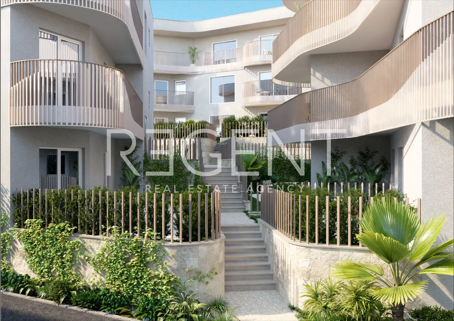 stan 89,40 m², rogoznica — pogled na more, 2ss, 2 balkona, parking - slika 2