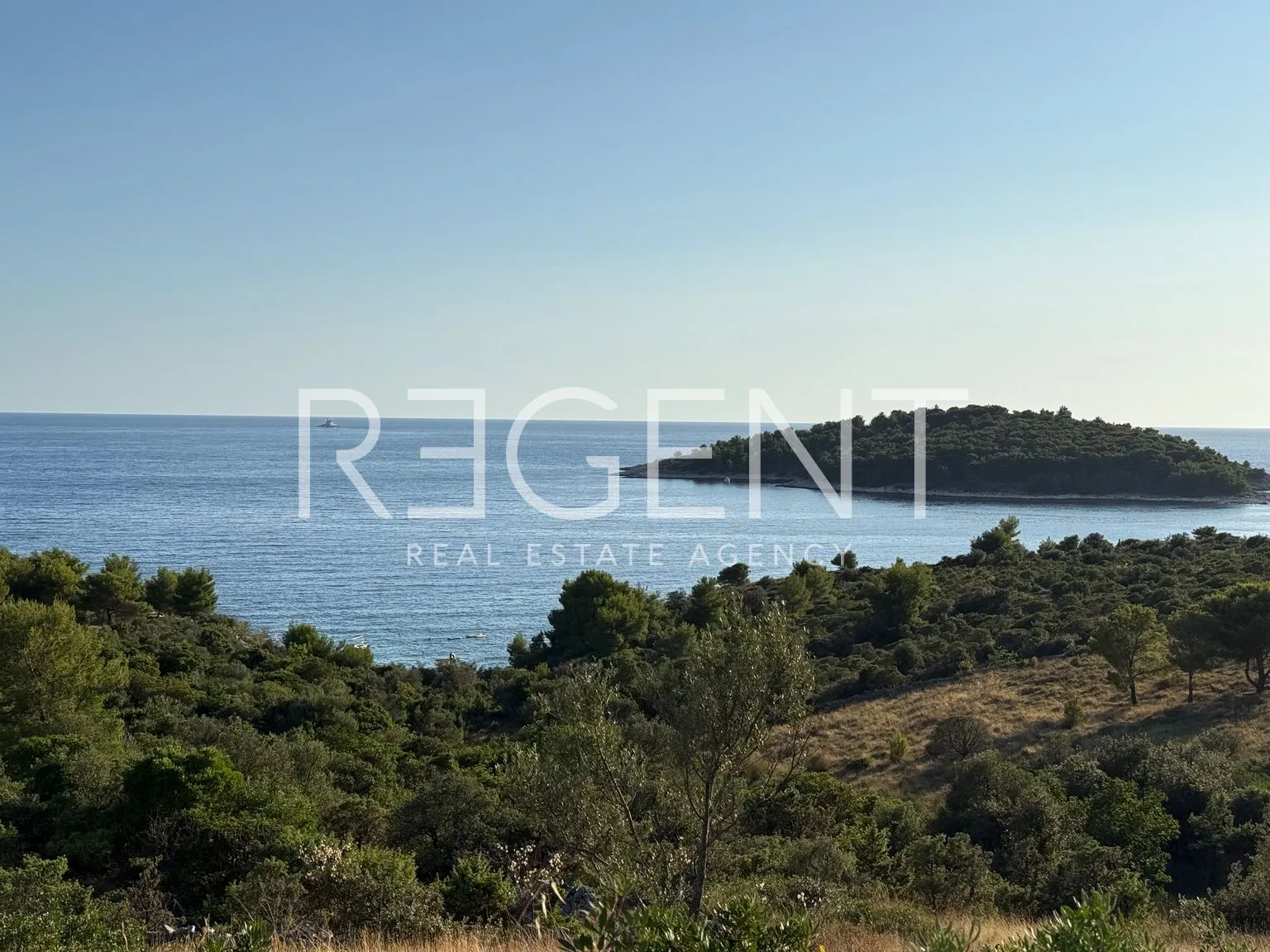 rogoznica, zečevo - građevinsko zemljište s pogledom na more - slika 2