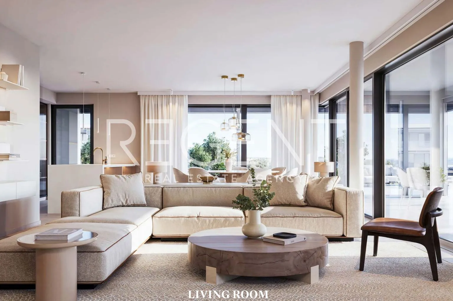 zadar, petrčane - dvoetažni penthouse s terasom, loggiom i vrtom - slika 4