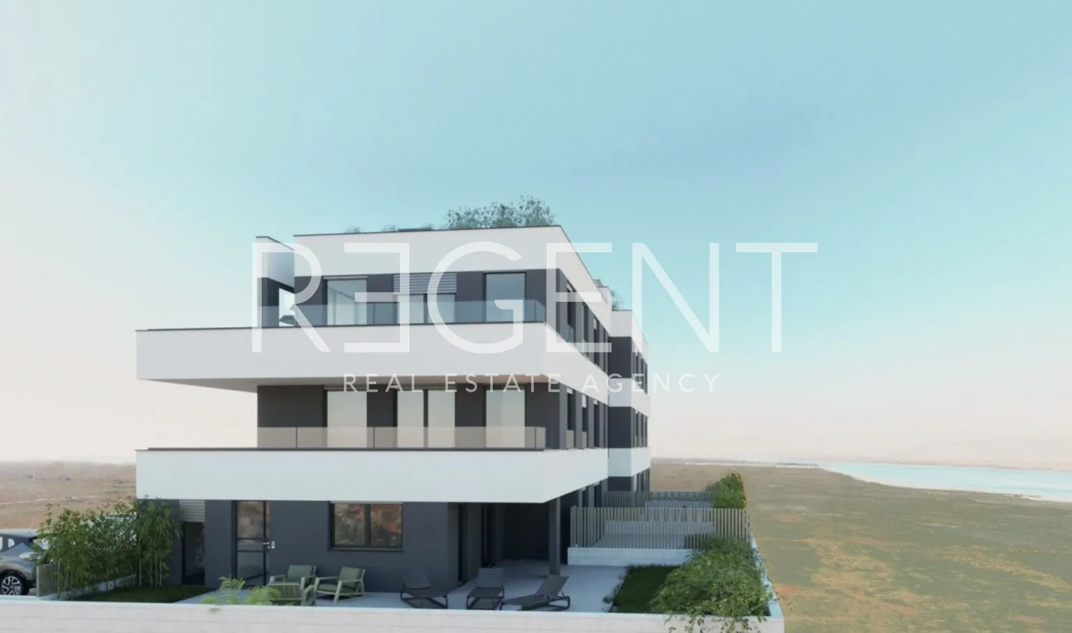 Zadar, Privlaka - Moderan trosoban stan novogradnja 78 m2