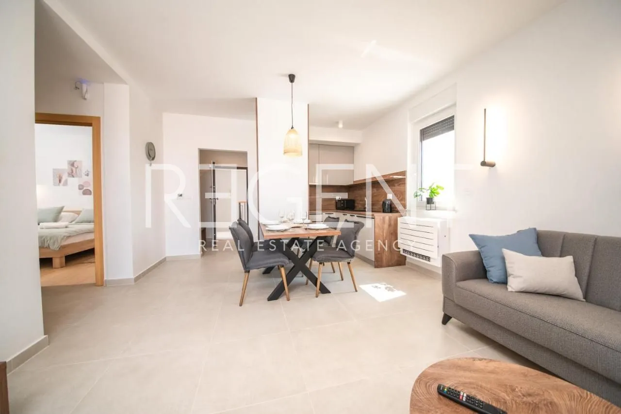 zadar, vrsi – trosobni apartmani s bazenom i pogledom na more - slika 16