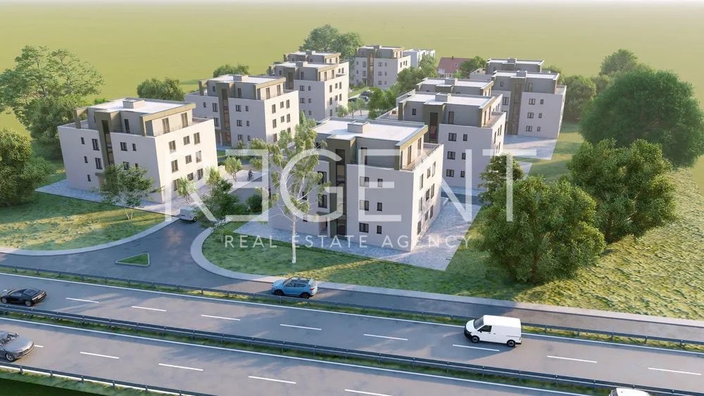 split, kaštela - dvosoban stan s loggiom 112 m2 novogradnja - slika 1