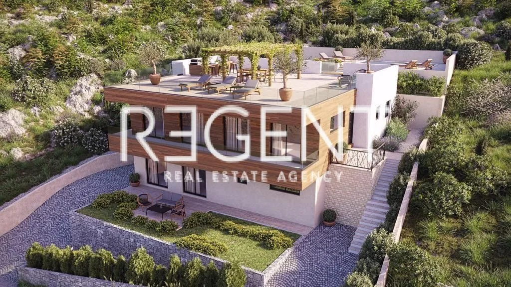 rogoznica, ražanj - vila u izgradnji prvi red uz more 250 m2 - slika 4
