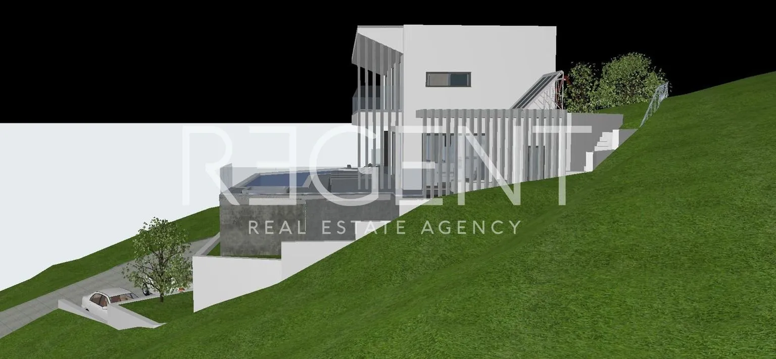 dugi rat – građevinska zemljišta s projektima modernih vila i pogledom - slika 7