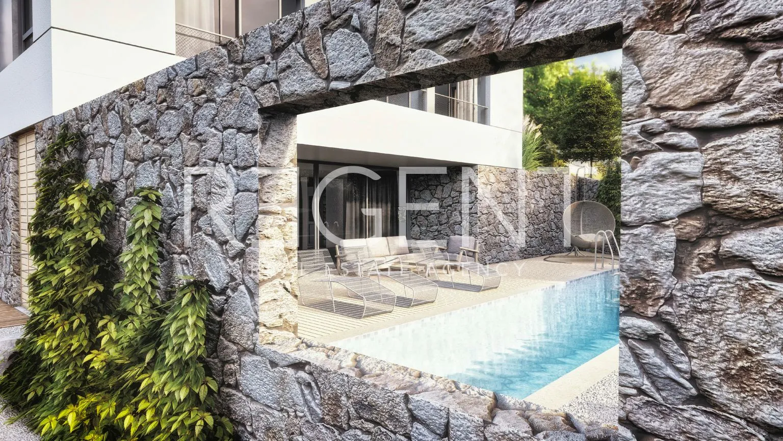 brač, farska- predivno građevinsko zemljište s projektom 2642m2 - slika 5