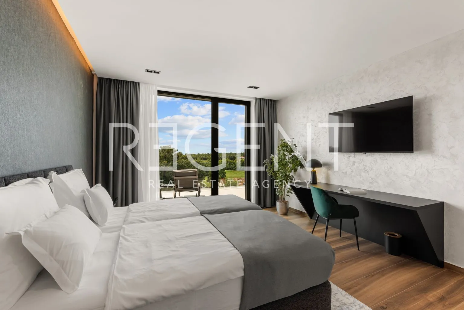 istra, poreč – dizajnerska vila s pogledom na more 310 m2 - slika 37