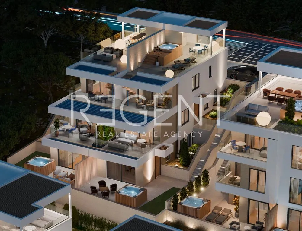 trogir, čiovo - apartman u luksuznom apartmanskom naselju u blizini mora 65 m2 - slika 15