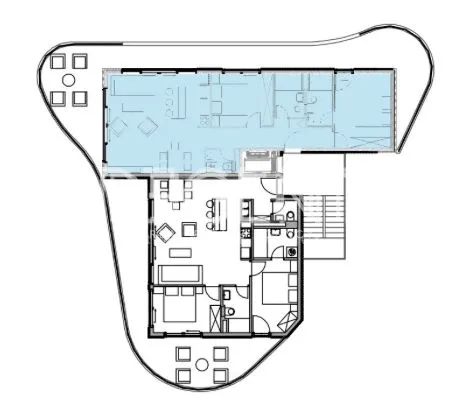 trogir, seget donji - dvosoban stan prvi red do mora 78m2 - slika 9