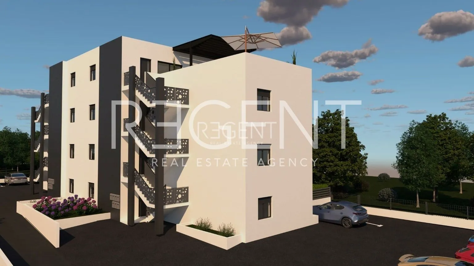 trogir – moderan penthouse 56 m2 novogradnja - slika 3