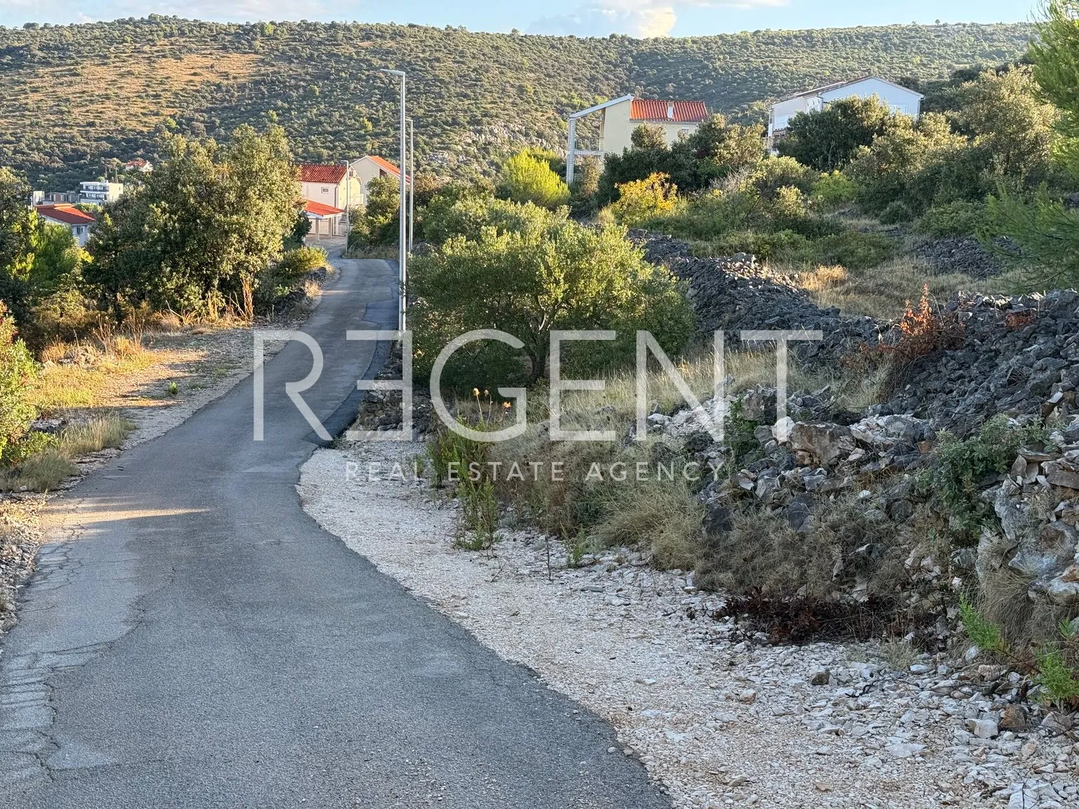 rogoznica, ražanj - građevinsko zemljište s otvorenim pogledom na more - slika 7