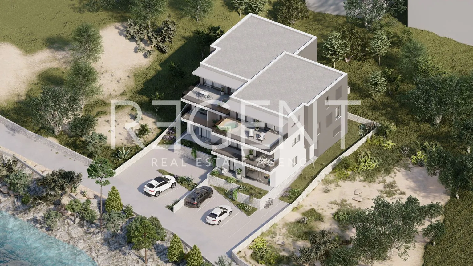 šibenik, brodarica - moderni stan u novogradnji 93,56m2 - slika 3