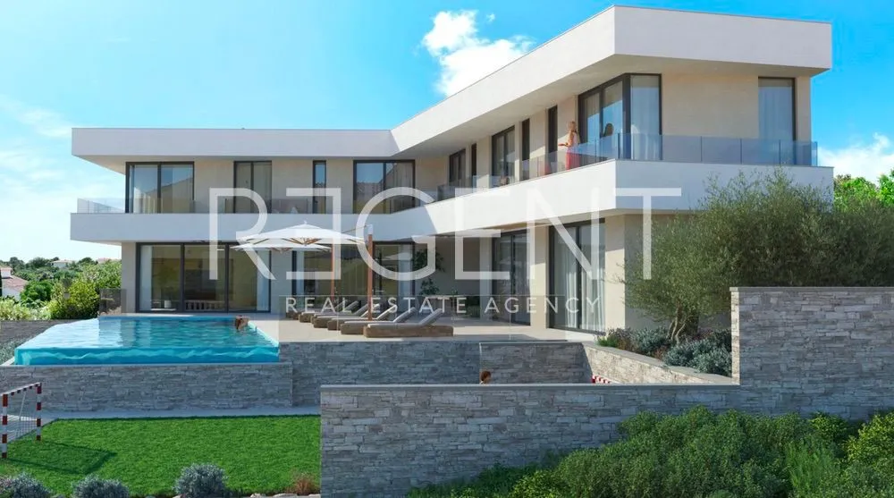 rogoznica, kanica - moderna vila s pogledom na more 400 m2 - slika 3