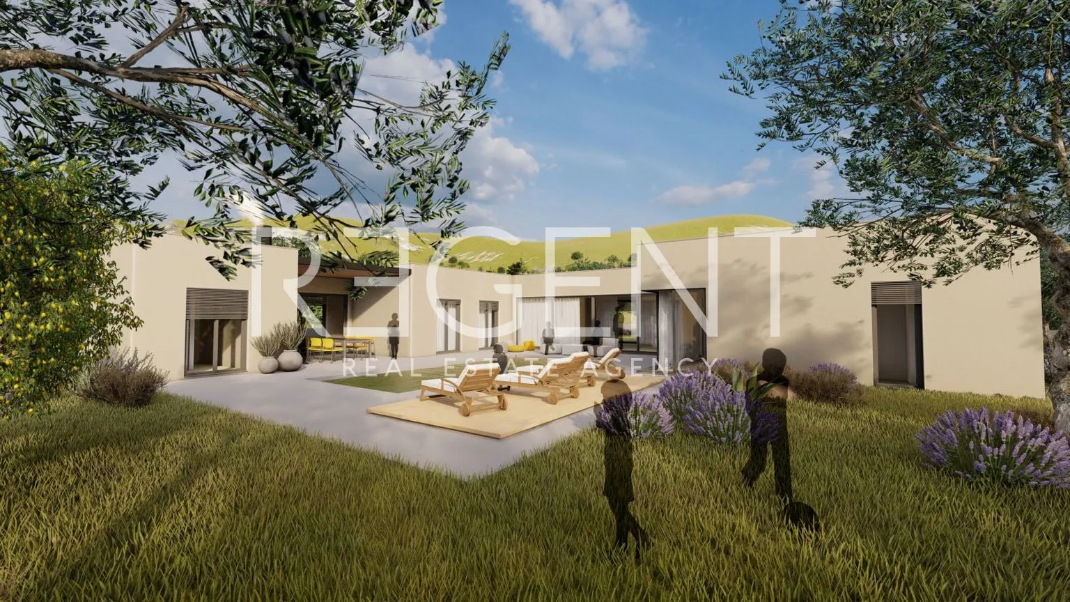 šibenik - zemljište s projektom za dvije vile - slika 6