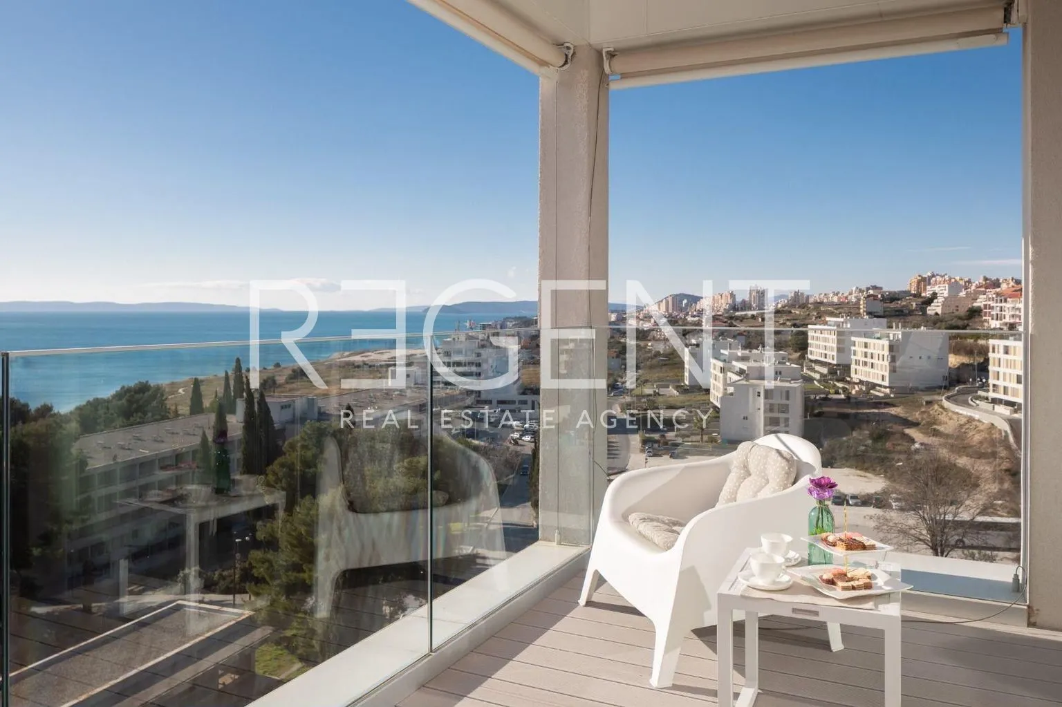 split, žnjan – stan, 90 m², najam, terasa, garaža, pogled na more - slika 13