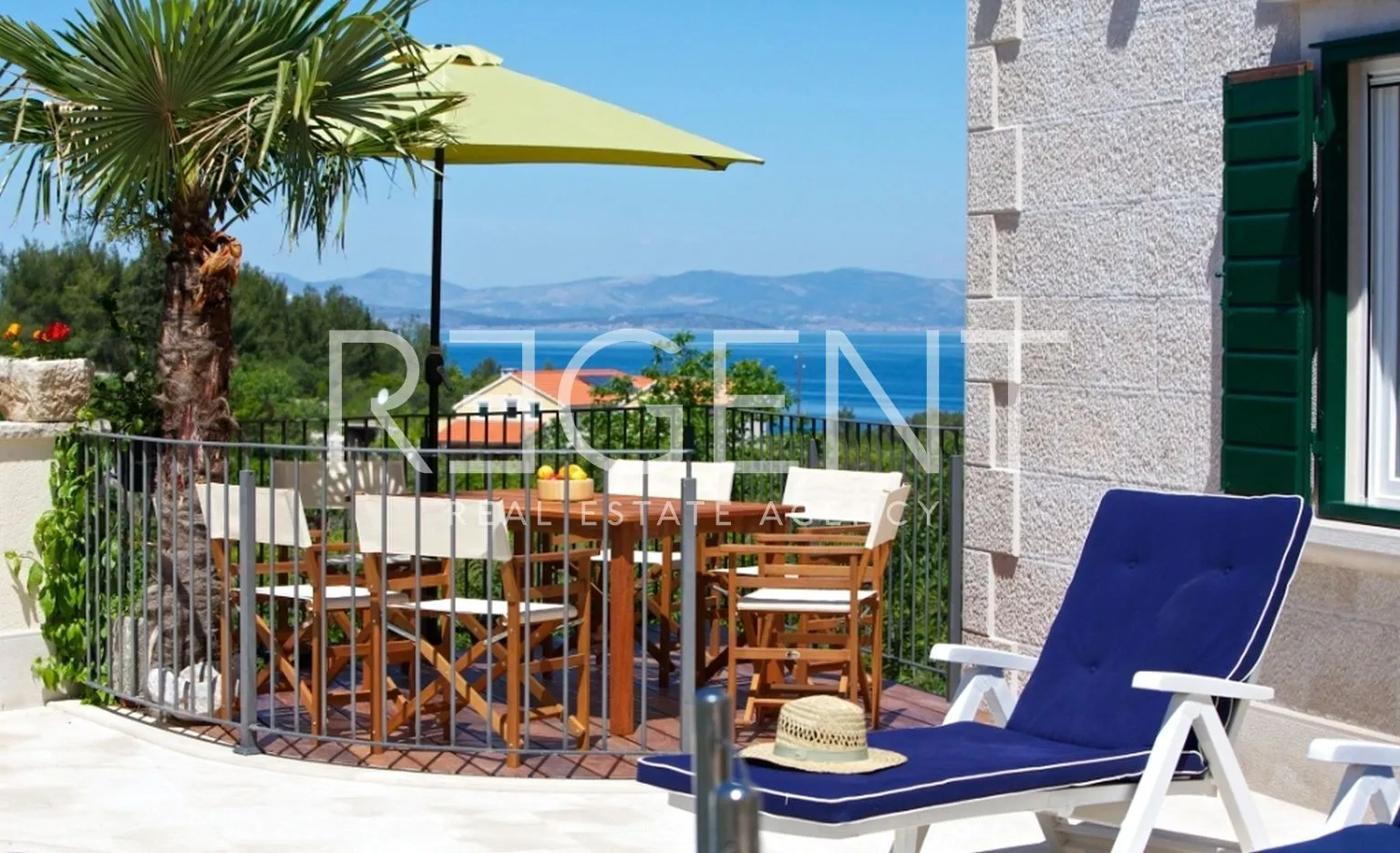 brač, mirca- kamena vila s pogledom na more - slika 2