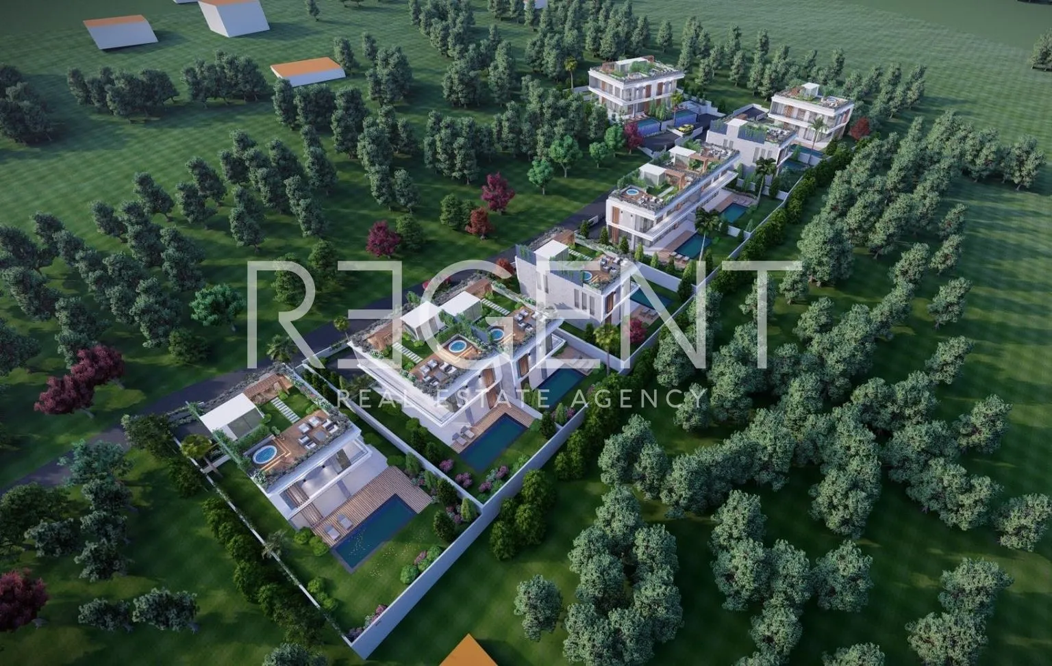 kaštel gomilica – luksuzna vila s krovnom terasom i bazenom - slika 6
