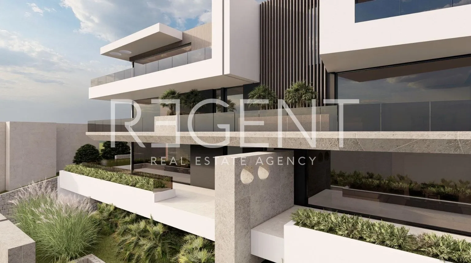 stan 101,89 m², opatija, ičići — krovna terasa, balkon - slika 5