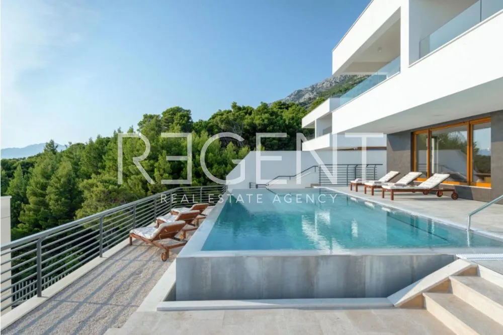 makarska, baška voda - luksuzna vila 400 m2 s pogledom na more - slika 2