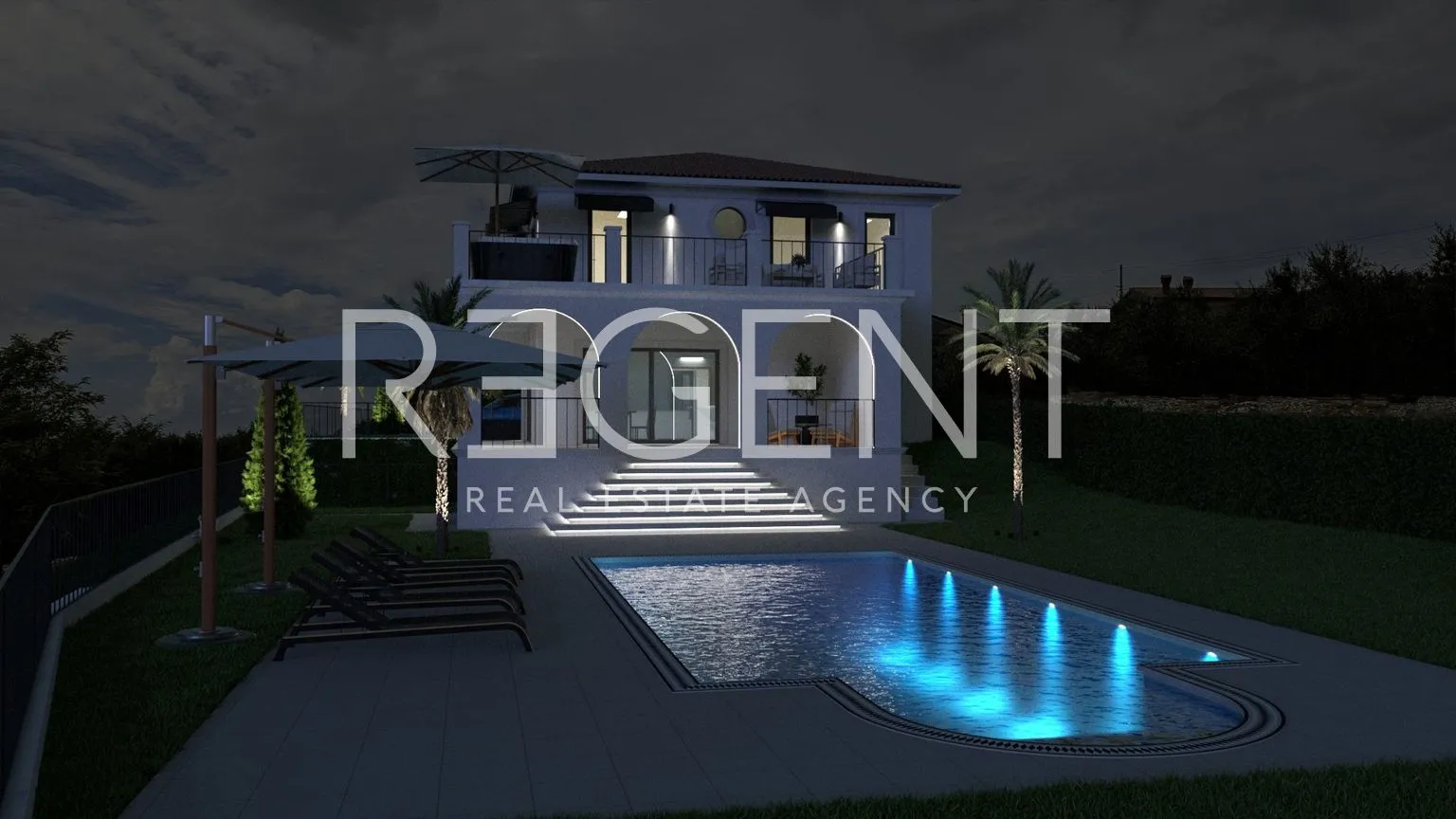 vila 384m², okolica buja — bazen, pogled i 832m² okućnica,mir - slika 2