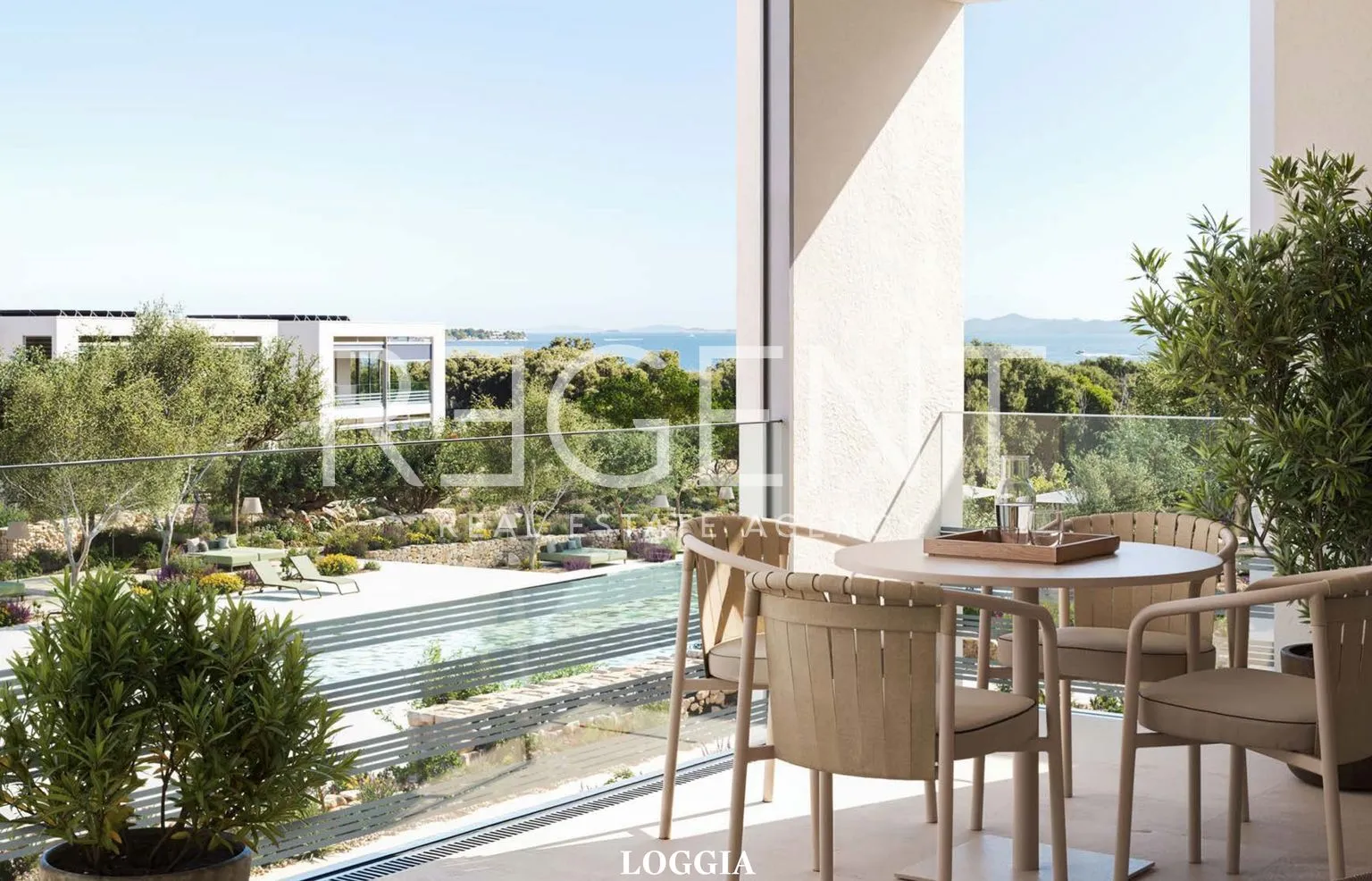 zadar, petrčane - dvosoban apartman s loggiom - slika 13