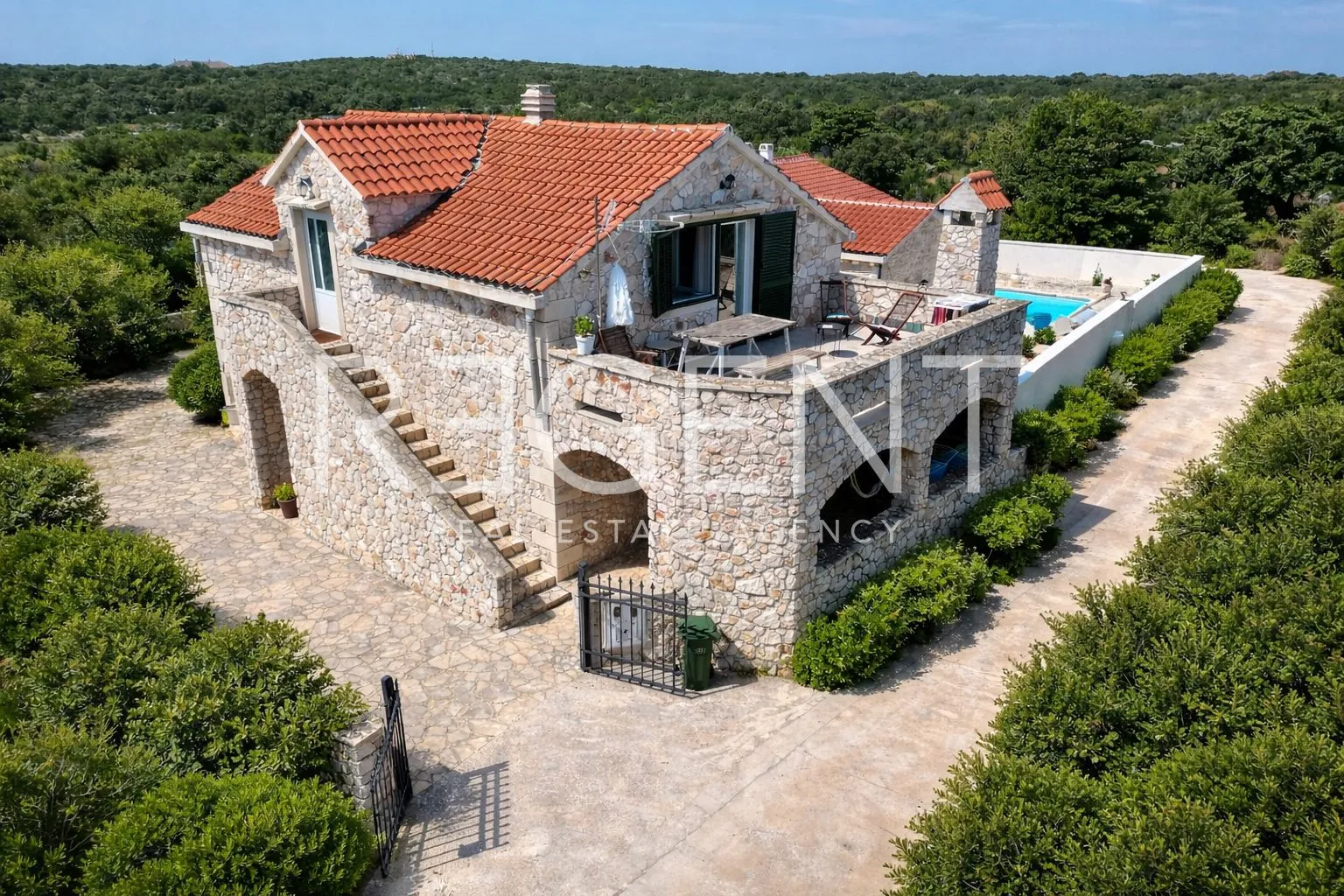 Zadar, Premuda- Kamena kuća s bazenom - Premuda, Zadar