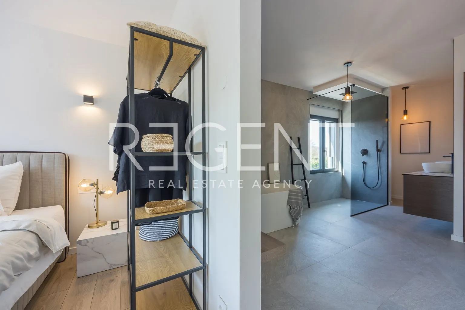 istra, svetvinčenat - moderna vila s grijanim bazenom - slika 30