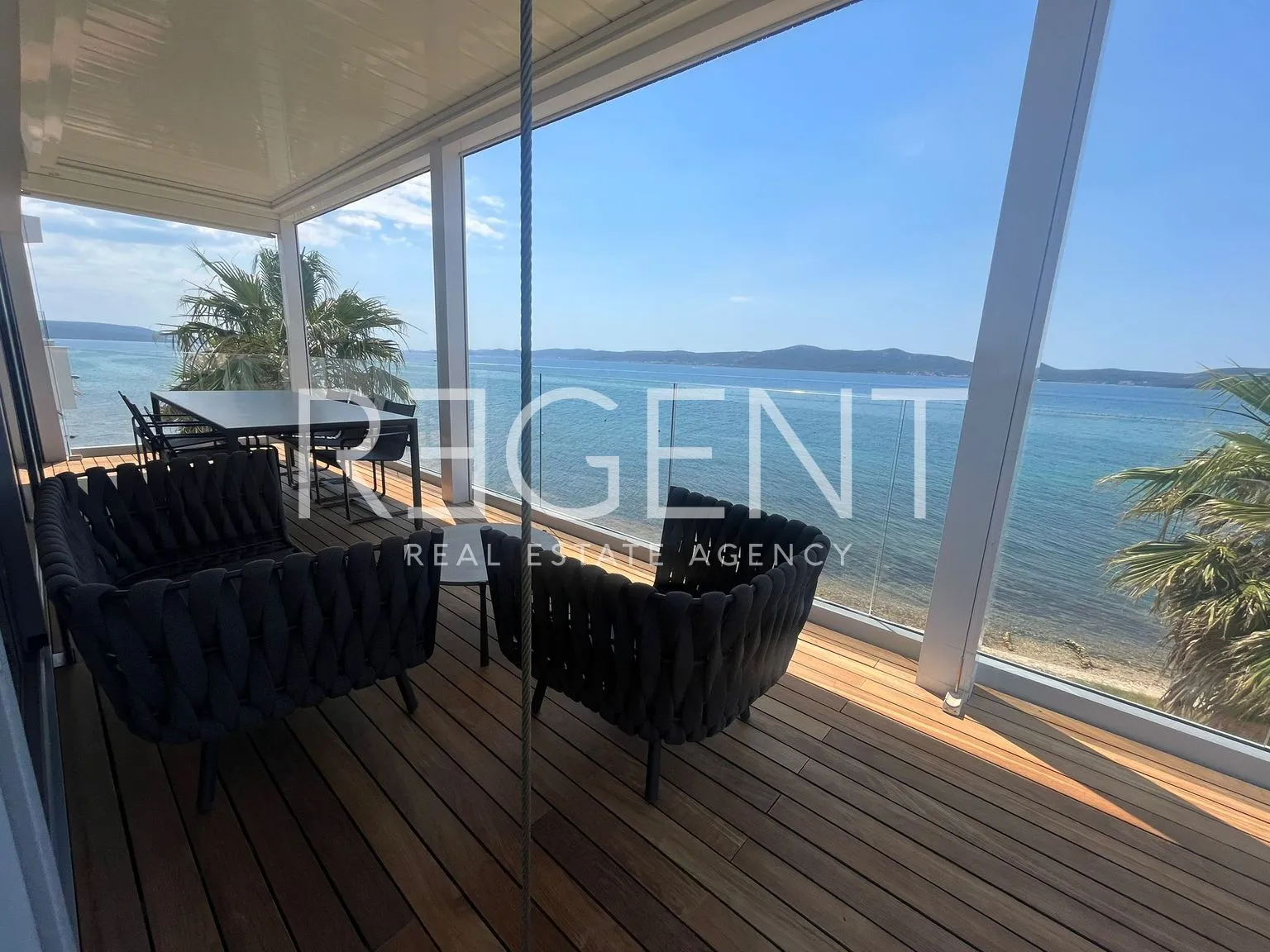 zadar, sukošan - luksuzan penthouse prvi red do mora - slika 23