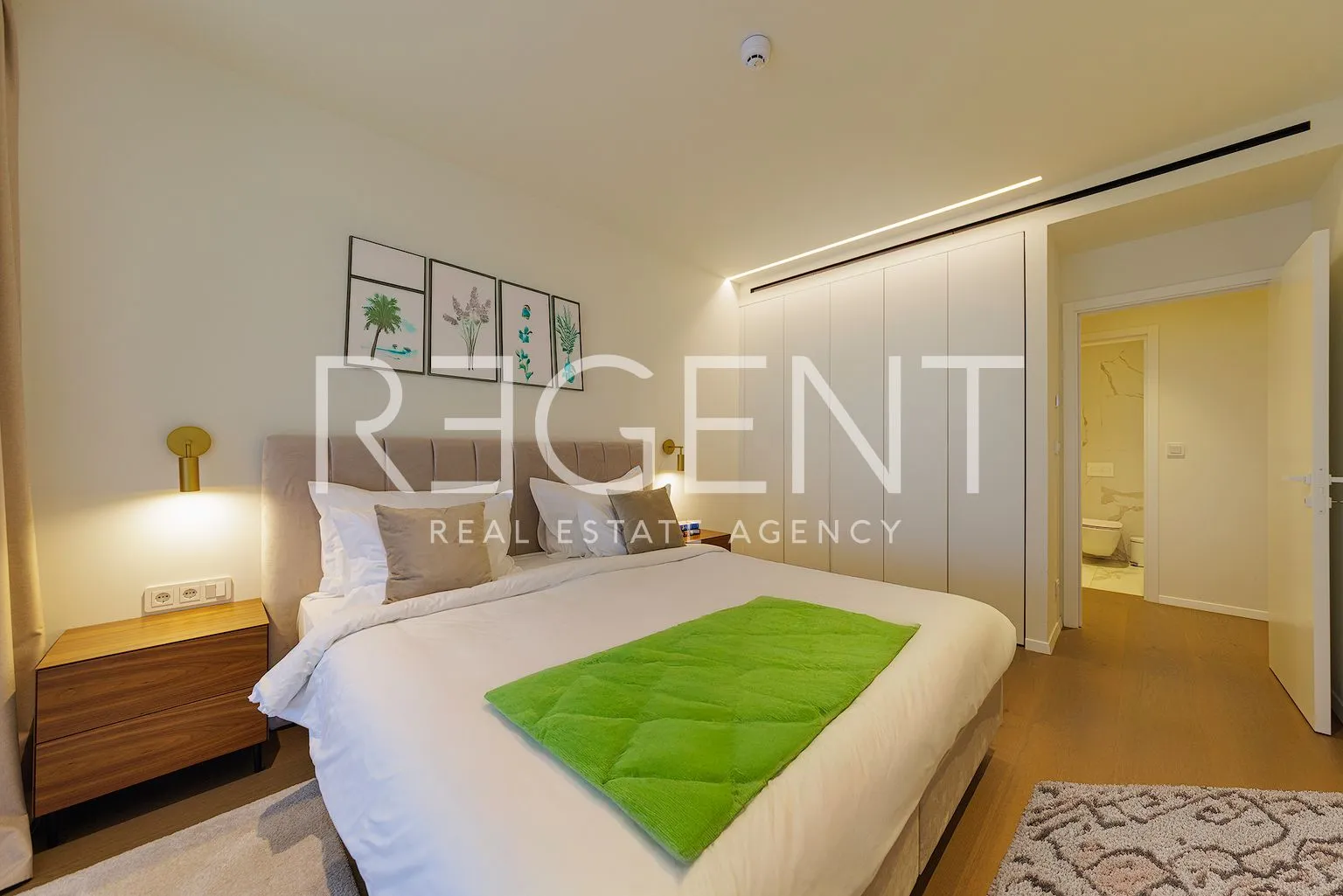 istra, petram resort – apartman 99,00 m², 2ss, 1. kat, pogled na park - slika 12
