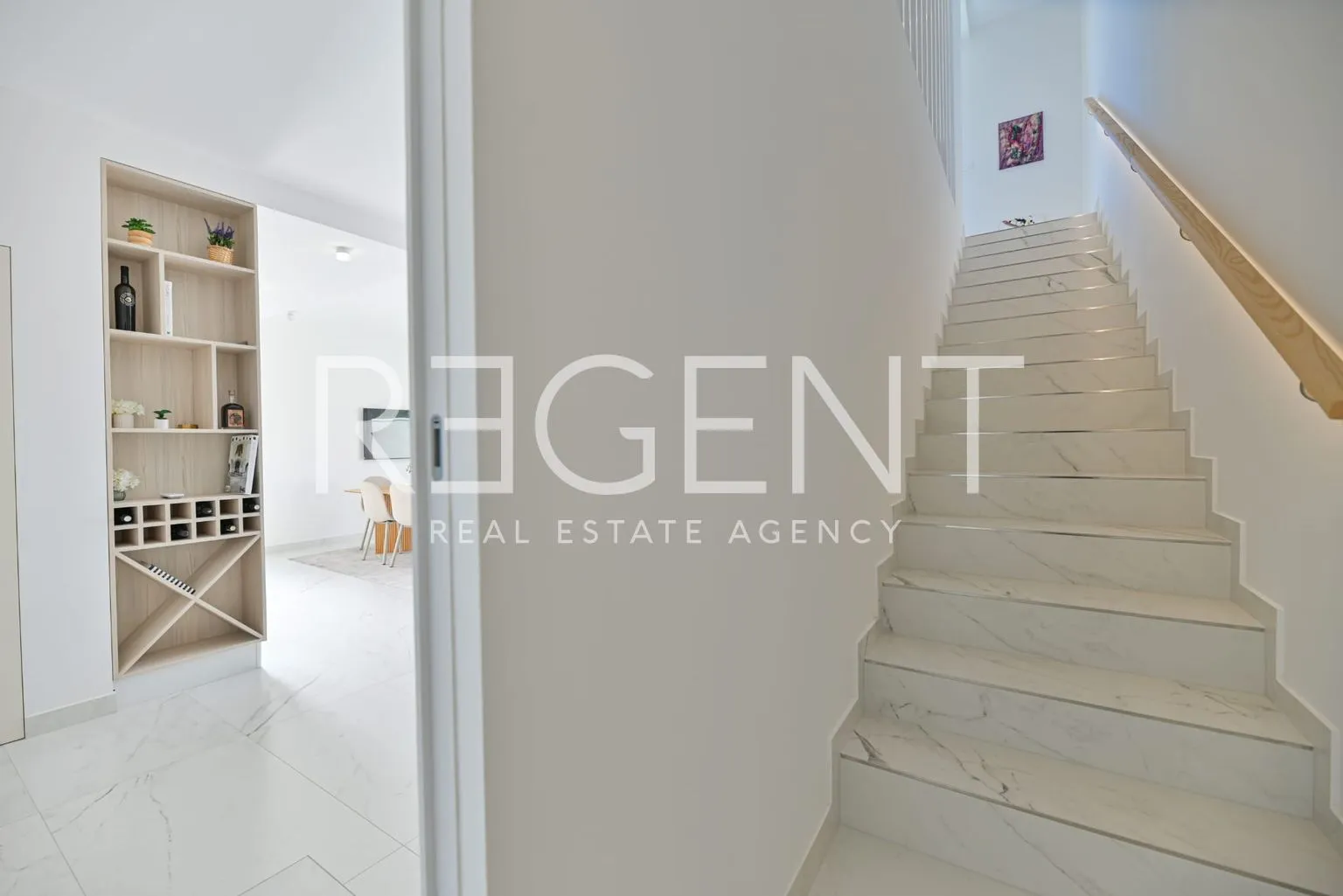 seget vranjica – moderna duplex vila s dva bazena i pogledom na more - slika 48