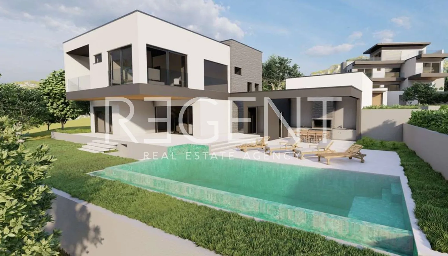 split, podstrana - vila u luksuznom naselju 290 m2 - slika 3