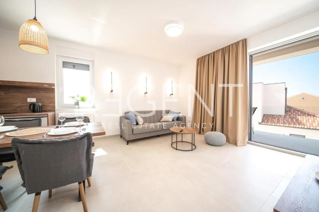 zadar, vrsi – trosobni apartmani s bazenom i pogledom na more - slika 18