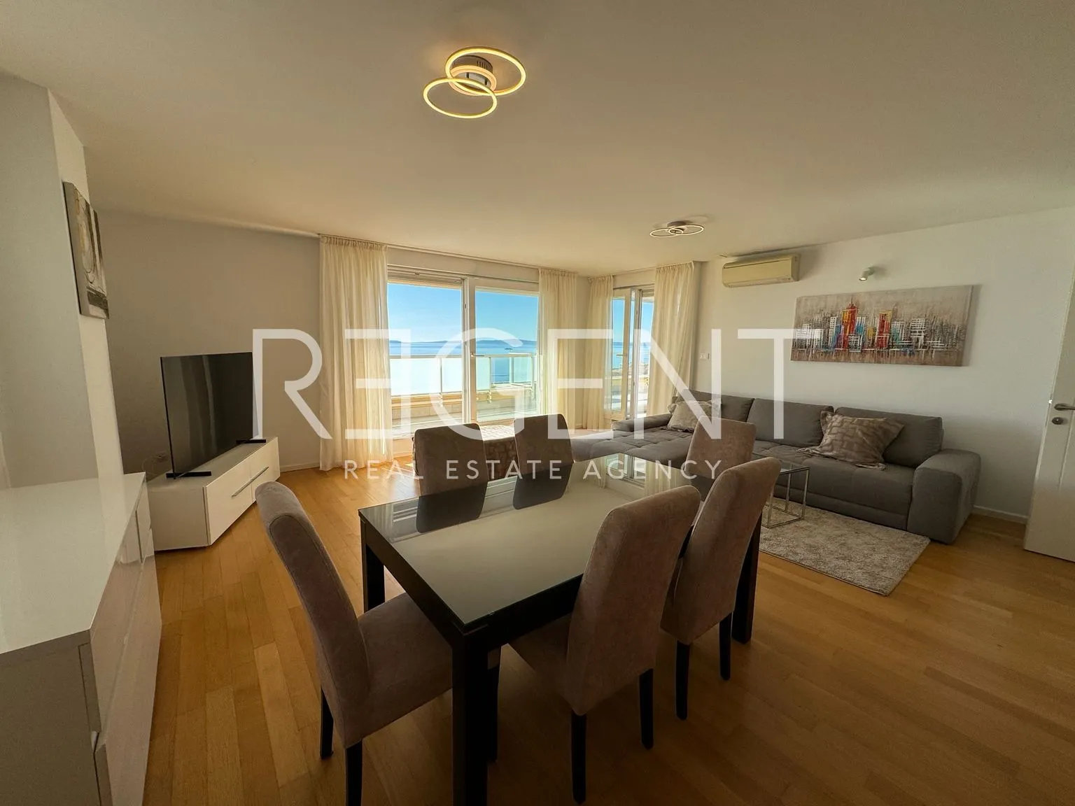 split, žnjan - trosobni penthouse s terasom i pogledom na more 102 m2 dugoročni najam - slika 12