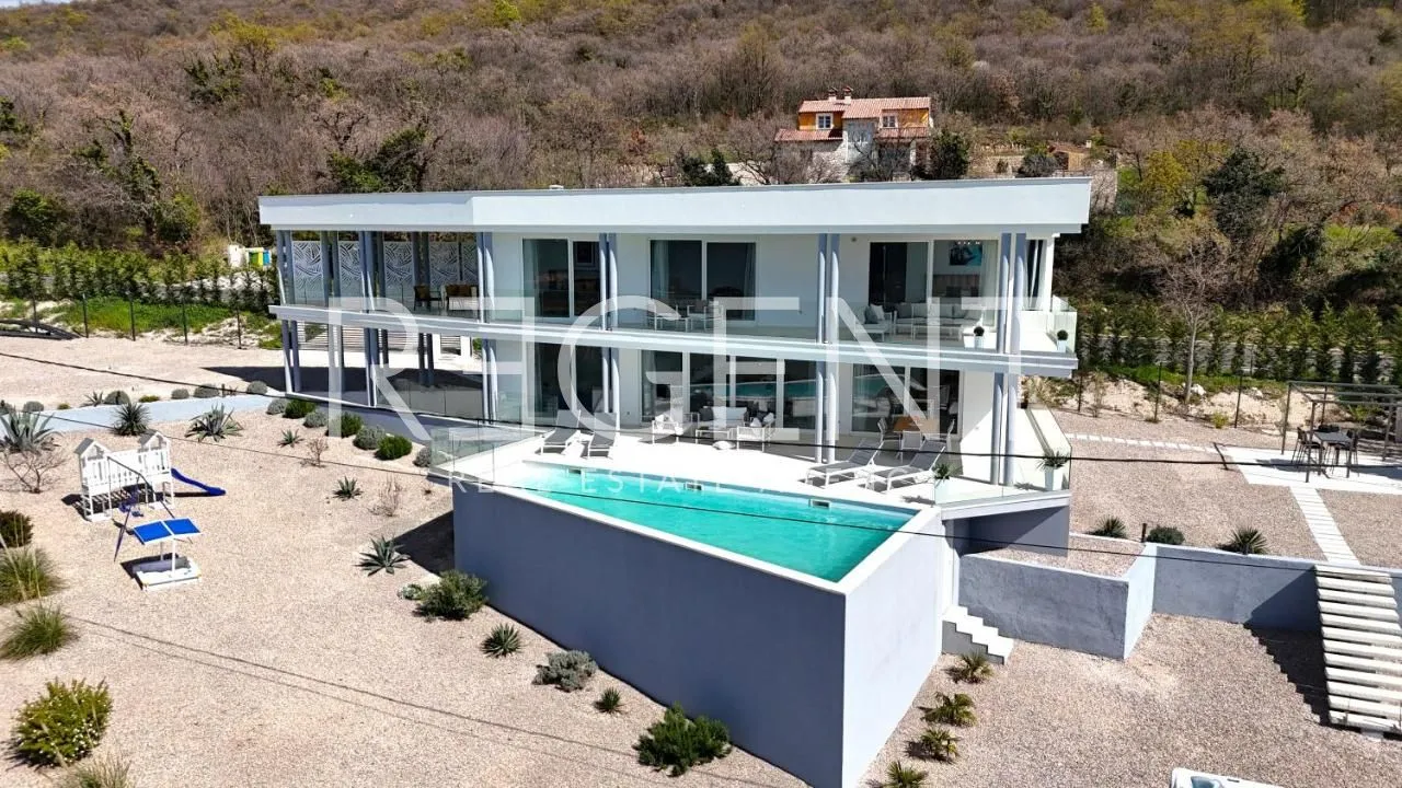 istra, labin - luksuzna vila suvremenog dizajna s pogledom na more 225 m2 - slika 3