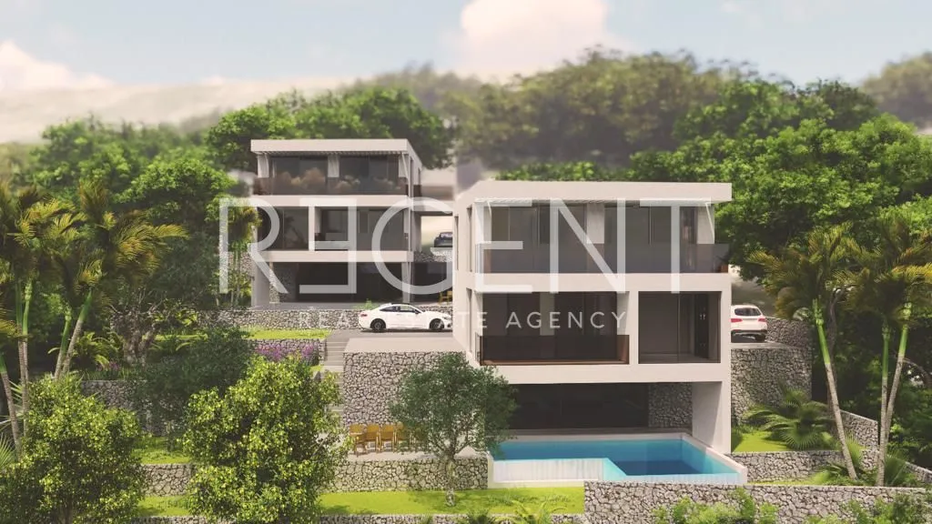 omiš, lokva rogoznica - moderna vila u izgradnji s pogledom na more 277 m2 - slika 2